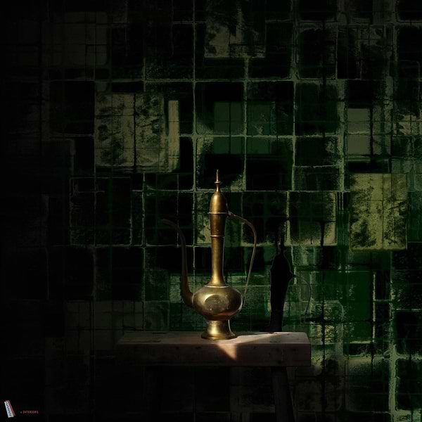 The Tone Green behang-behang-Daisy James-Selected Wallpapers & Interiors