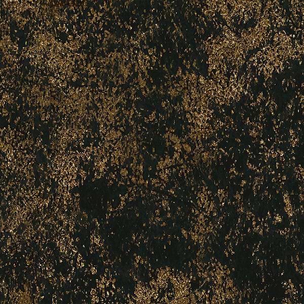 The Umber behang-Behang-Daisy James-Black & Gold-Vinyl-M2-Selected Wallpapers &amp; Interiors