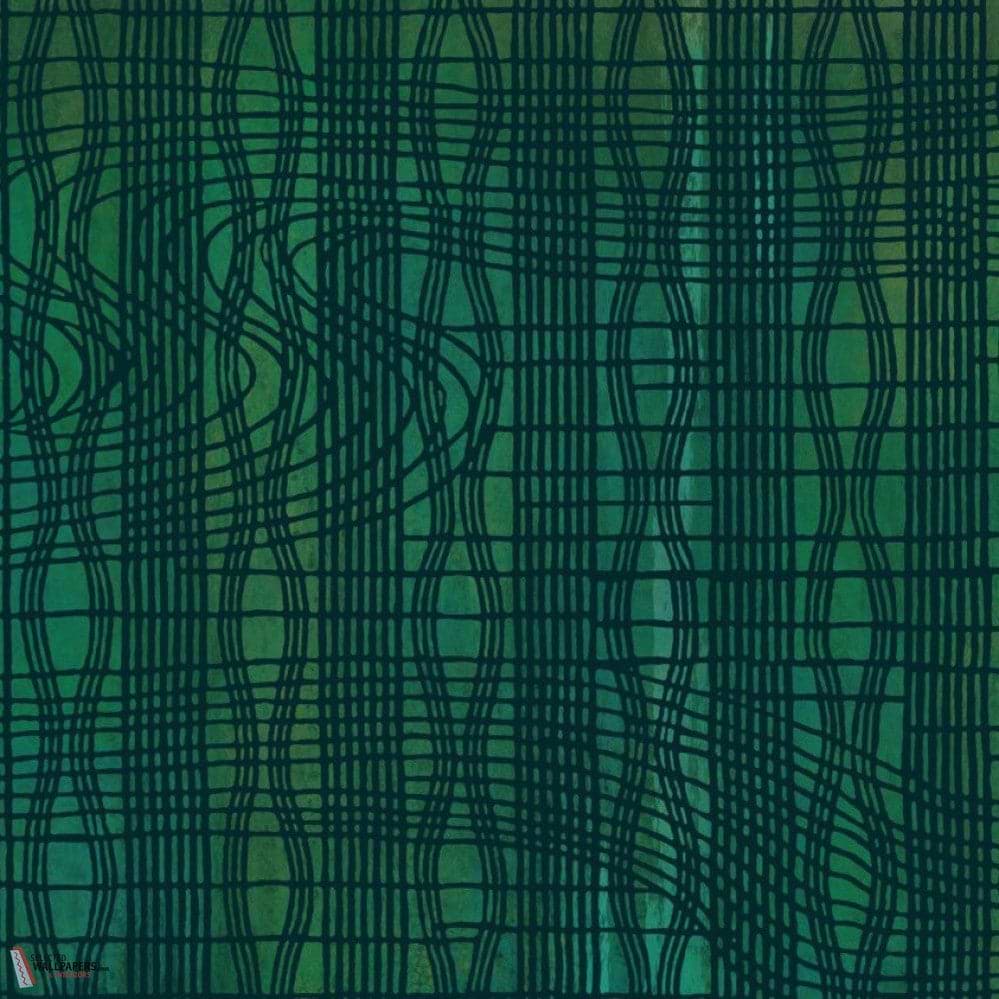 The Warp behang-behang-Daisy James-Multicolor-Vinyl-M2-Selected Wallpapers &amp; Interiors