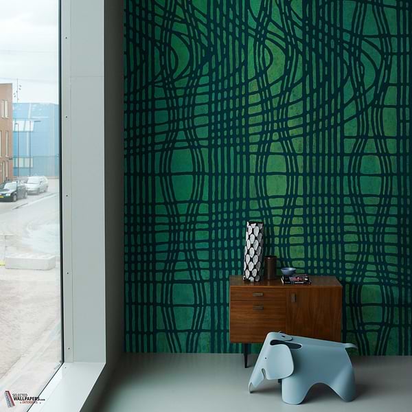 The Warp behang-behang-Daisy James-Selected Wallpapers &amp; Interiors