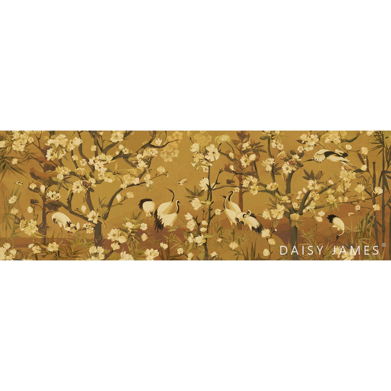 The Yellow Crown-Behang-Tapete-Daisy James-Selected Wallpapers