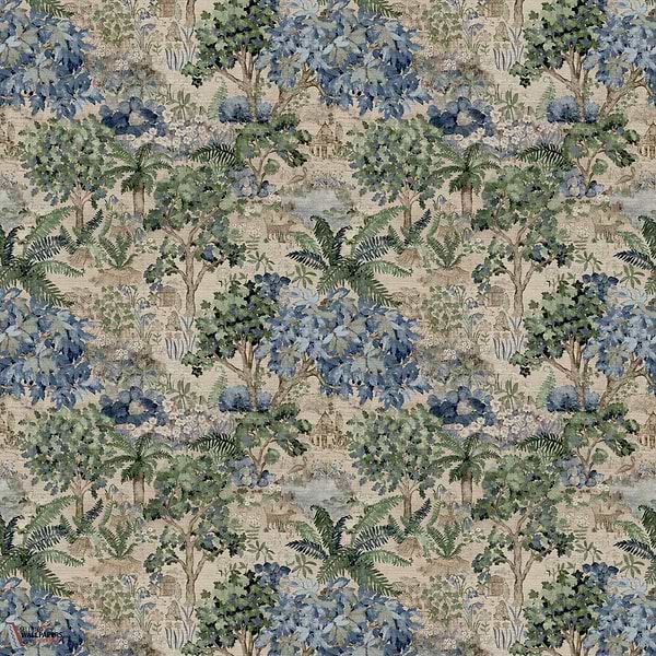 The stumpery mural behang-Sanderson-Dell-Rol-Selected Wallpapers-Interiors