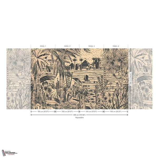 Thebe behang-Arte-Selected Wallpapers-Interiors