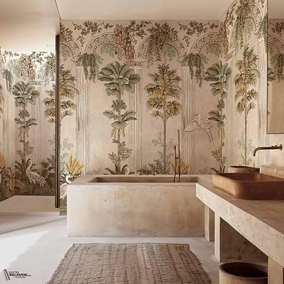 Thermae behang-Coordonne-Selected Wallpapers-Interiors