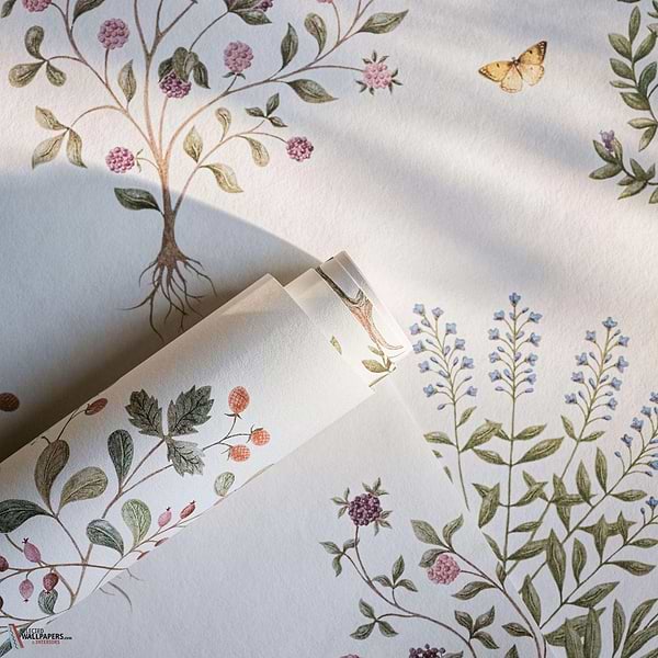 Thyme walk behang-Sanderson-Selected Wallpapers-Interiors