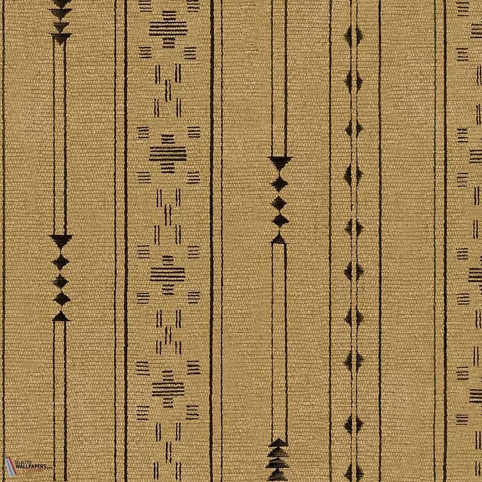 Tifinagh Script behang-Coordonne-wallpaper-tapete-Sienna-Rol-Selected-Wallpapers-Interiors