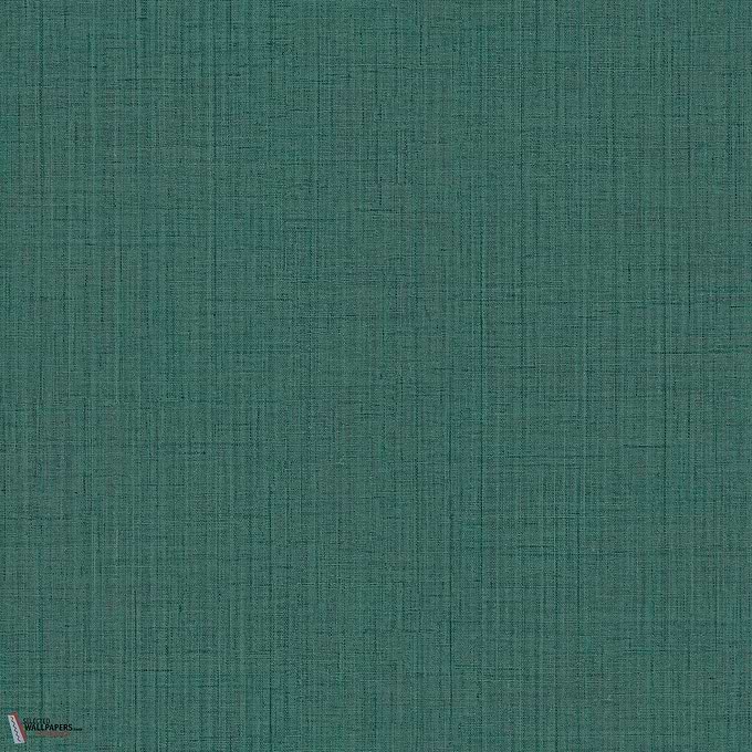 Tisaro behang-Casamance-Emeraude-Rol-Selected Wallpapers-Interiors