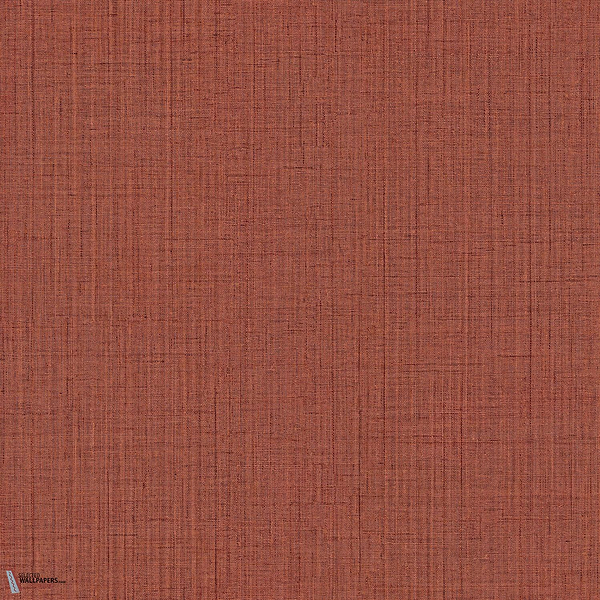 Tisaro behang-Casamance-Terracotta-Rol-Selected Wallpapers-Interiors