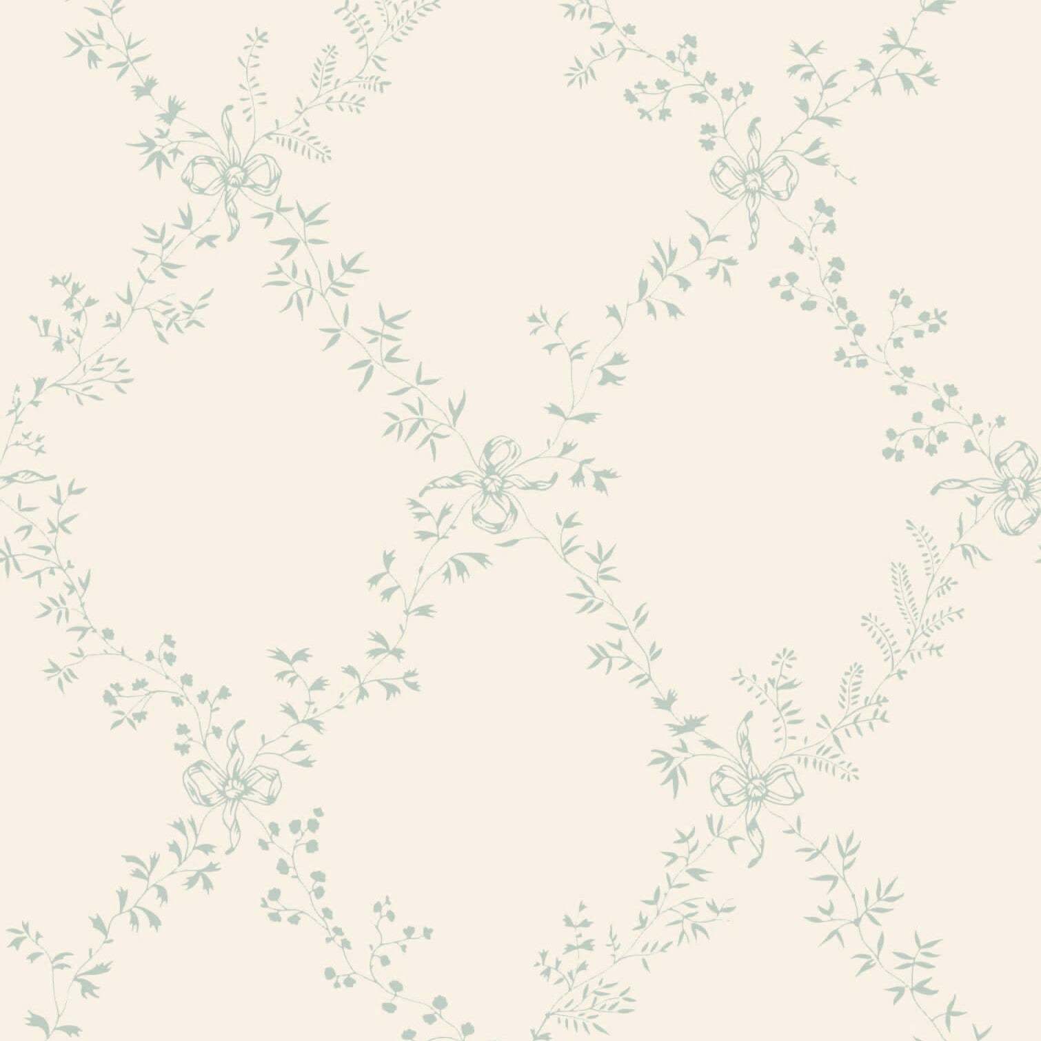 Toile Trellis-Behang-Tapete-Farrow & Ball-Teresa's Green-Rol-BP668-Selected Wallpapers
