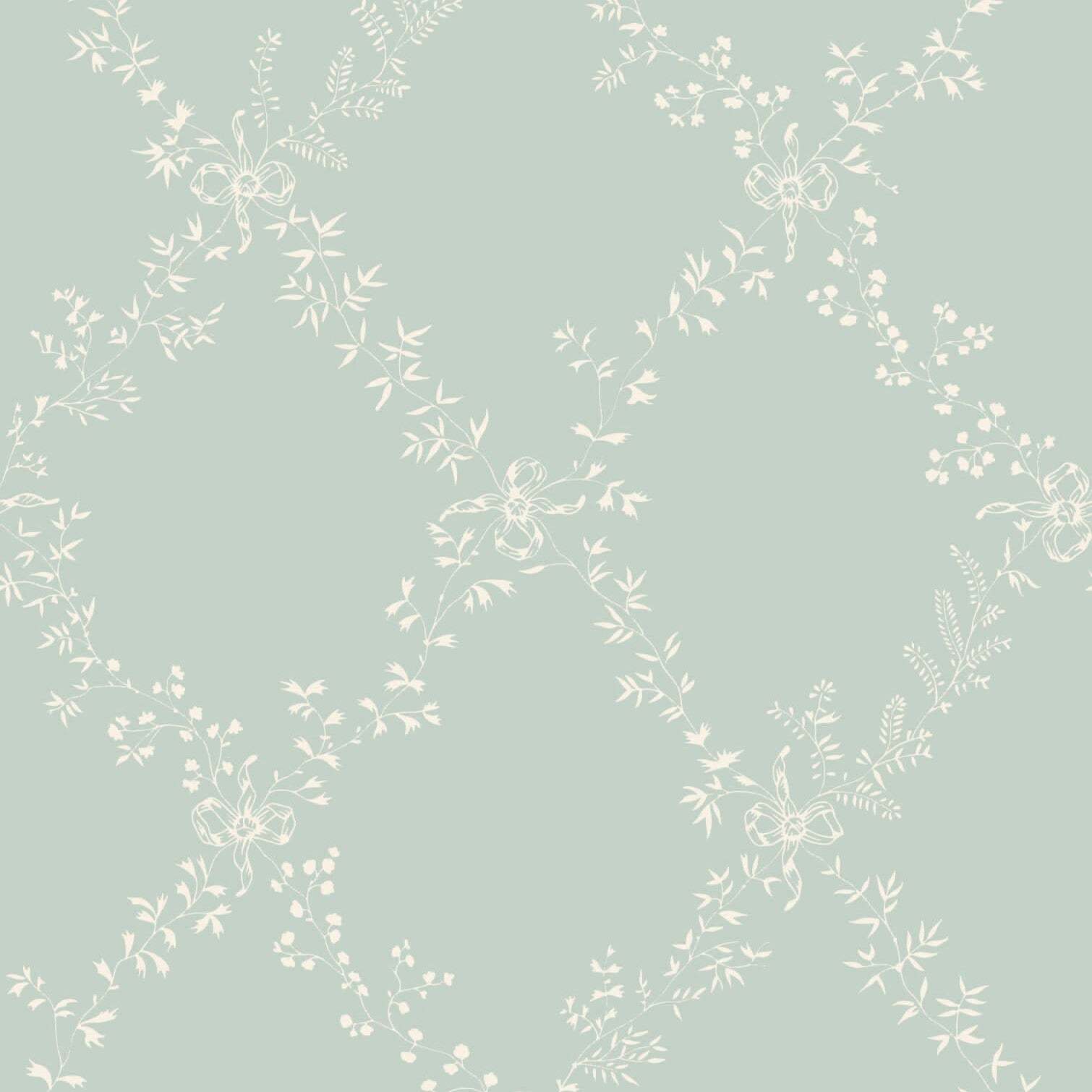 Toile Trellis-Behang-Tapete-Farrow & Ball-Middle Ground-Rol-BP669-Selected Wallpapers