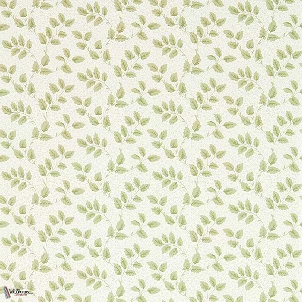 Tomato leaf behang-Sanderson-Leaf green-Rol-Selected Wallpapers-Interiors