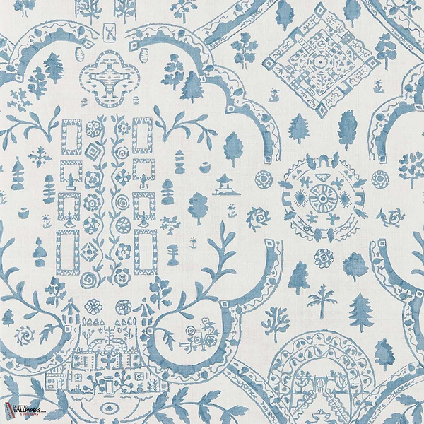 Topiary view behang-Sanderson-Wedgwood-Rol-Selected Wallpapers-Interiors