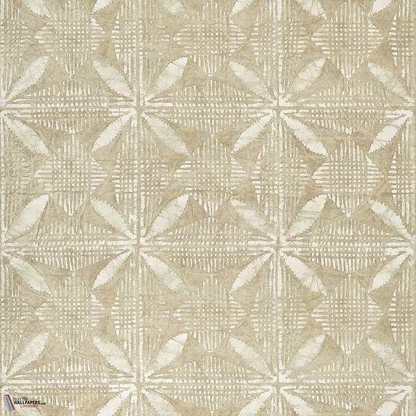 Tortuga batik behang-Thibaut-Beige-Rol-Selected Wallpapers-Interiors