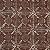 Tortuga batik behang-Thibaut-Brown-Rol-Selected Wallpapers-Interiors