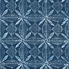 Tortuga batik behang-Thibaut-Navy-Rol-Selected Wallpapers-Interiors
