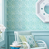 Tortuga batik behang-Thibaut-Selected Wallpapers-Interiors
