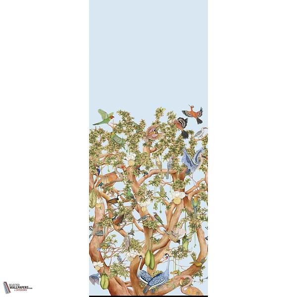 Tree of Life behang-Cole and Son-Sky Blue-Paneel-Selected Wallpapers-Interiors