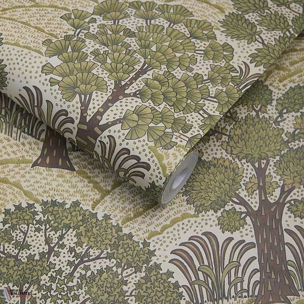 Trees Please behang-House of Hackney-wallpaper-tapete-Selected-Wallpapers-Interiors