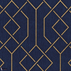 Trellis behang-Coordonne-wallpaper-tapete-Ultramarine-Non Woven-Selected-Wallpapers-Interiors