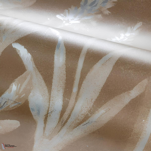 Trianon Metal behang-Casamance-Selected Wallpapers-Interiors