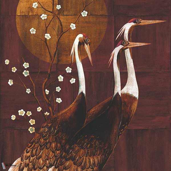 Tsuro behang-Masureel-Rust-Paneel A-260 cm-Selected Wallpapers-Interiors