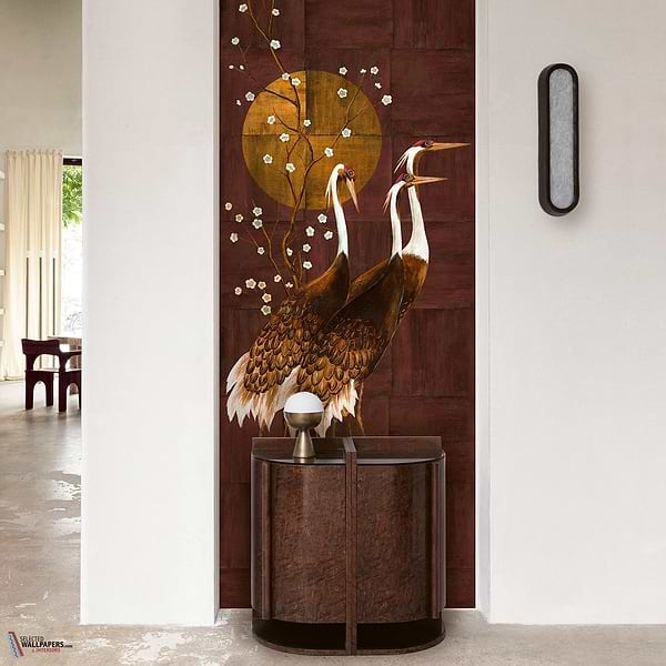 Tsuro behang-Masureel-Selected Wallpapers-Interiors