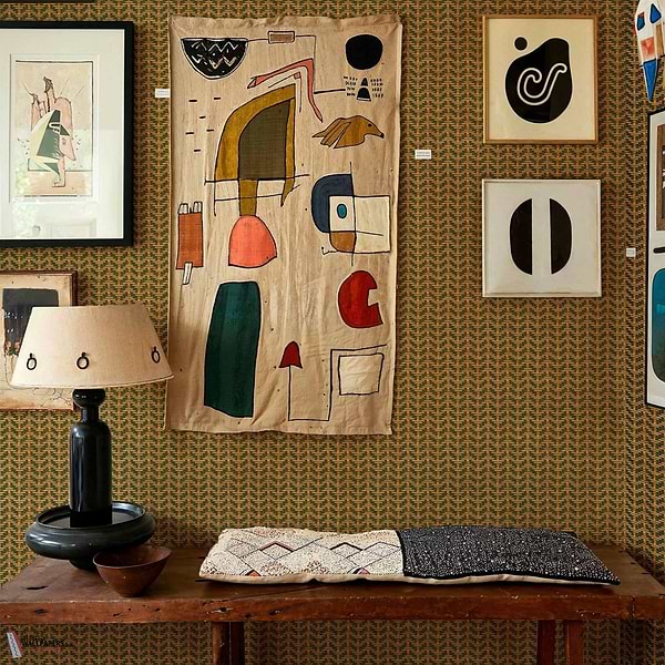 Tule behang-Coordonne-Selected Wallpapers-Interiors