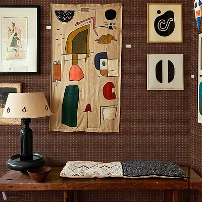 Tule behang-Coordonne-Selected Wallpapers-Interiors