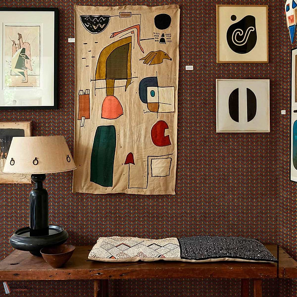 Tule behang-Coordonne-Selected Wallpapers-Interiors