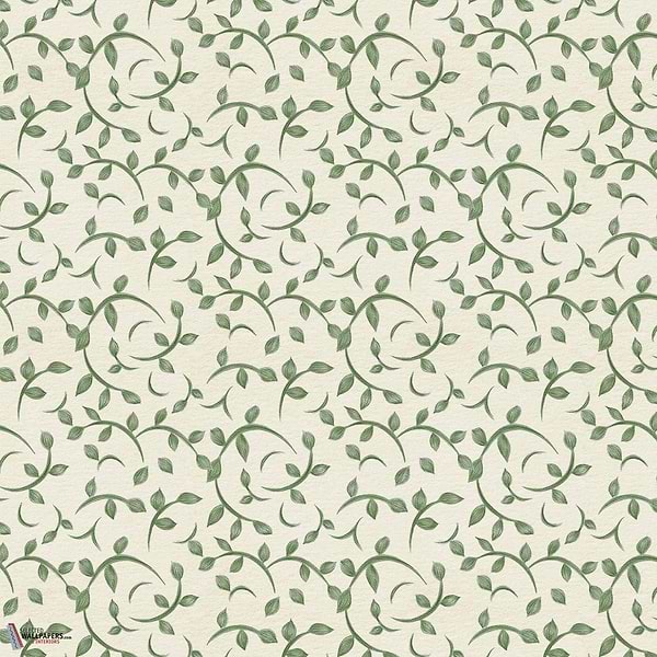 Twig behang-Coordonne-Green-Non Woven-Rol-Selected Wallpapers-Interiors