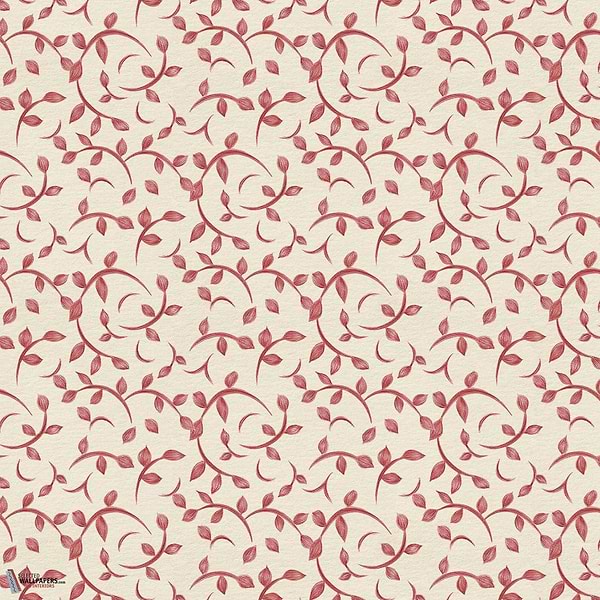 Twig behang-Coordonne-Red-Non Woven-Rol-Selected Wallpapers-Interiors