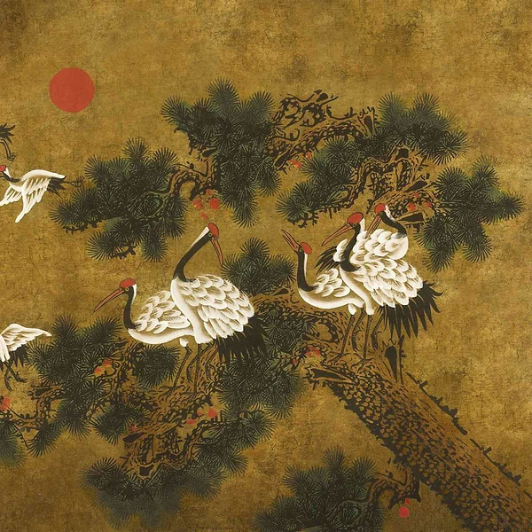 Ukiyo-Coordonne-wallpaper-Chai-Non Woven-Selected-Wallpapers-Interiors