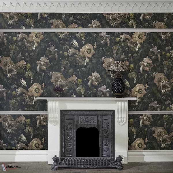 Umbra behang-House of Hackney-wallpaper-tapete-Selected-Wallpapers-Interiors