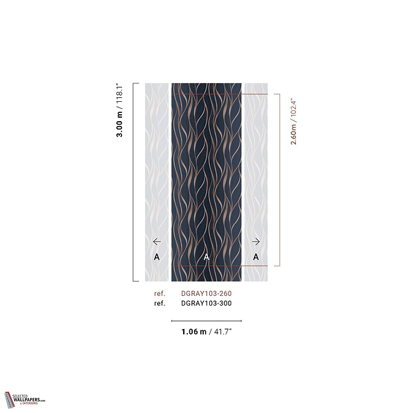 Unda behang-Masureel-Selected Wallpapers-Interiors