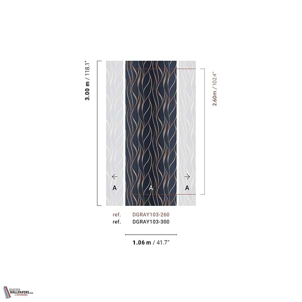 Unda behang-Masureel-Selected Wallpapers-Interiors