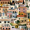 Valldemossa wallpaper in Sunset van Coordonne