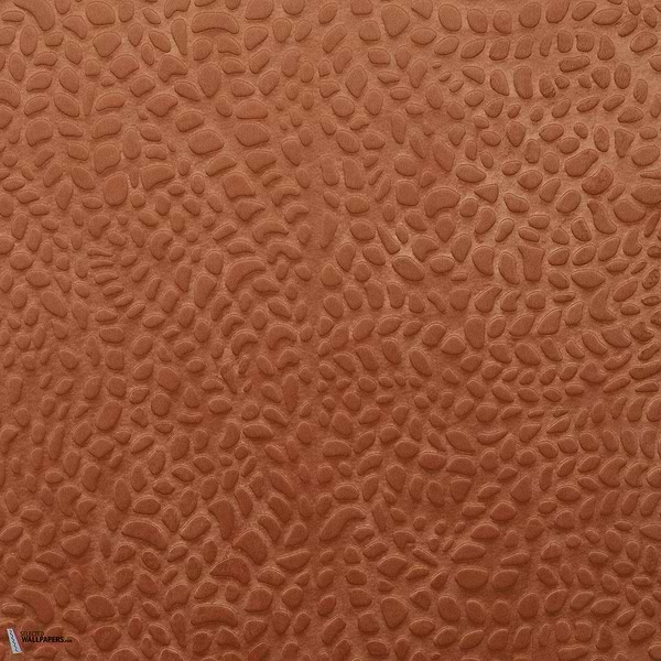 Venelle behang-Casamance-Terre de Sienne-Meter (M1)-Selected Wallpapers-Interiors