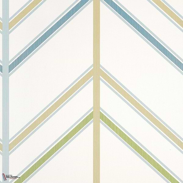 Ventura behang-Thibaut-Beige and Spa Blue-Rol-Selected Wallpapers-Interiors