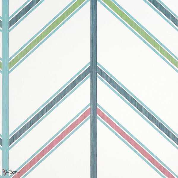 Ventura behang-Thibaut-Blue and Pink-Rol-Selected Wallpapers-Interiors