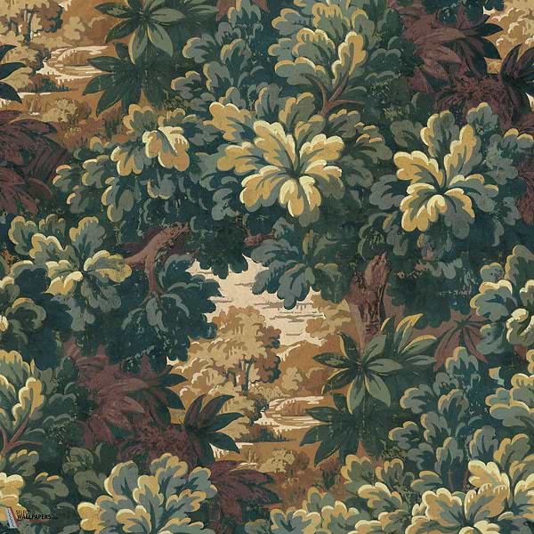 Verdure 16TH behang-Coordonne-Curry-Non Woven-Rol-Selected Wallpapers-Interiors