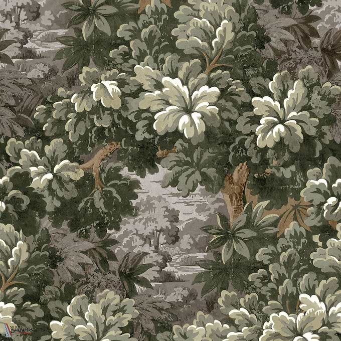 Verdure 16TH behang-Coordonne-Ecru-Non Woven-Rol-Selected Wallpapers-Interiors