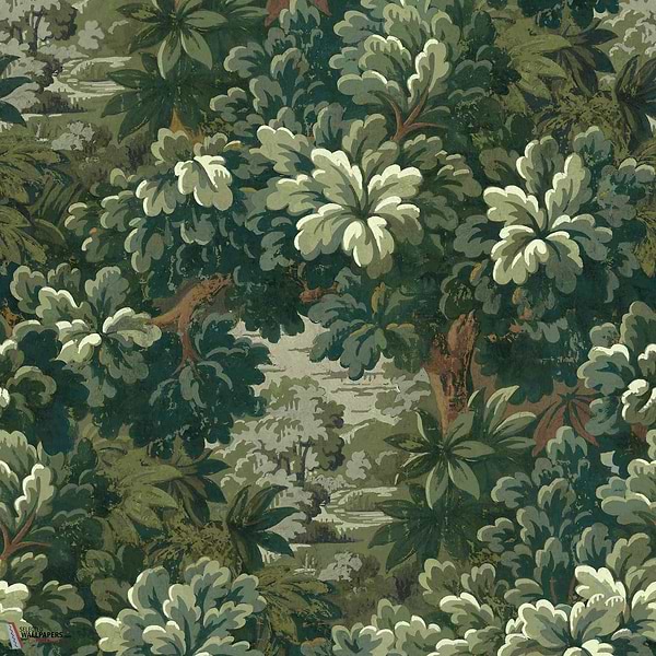 Verdure 16TH behang-Coordonne-Green-Non Woven-Rol-Selected Wallpapers-Interiors