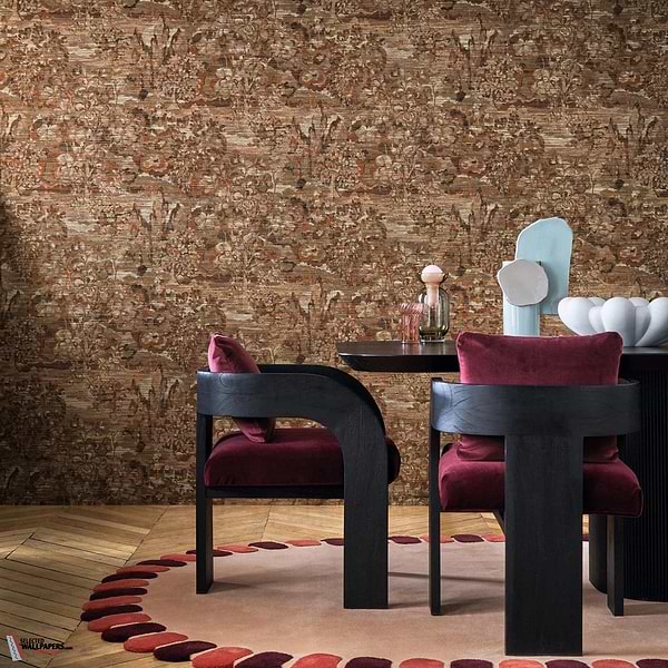 Verdure behang-Casamance-wallpaper-tapete-Selected-Wallpapers-Interiors