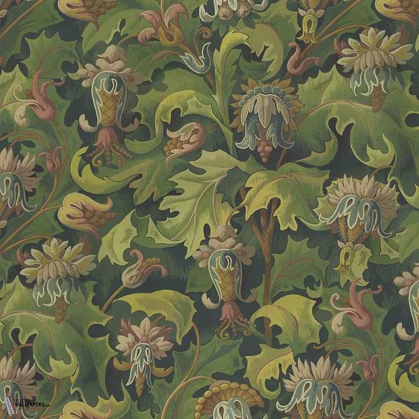 Vespertine behang-House of Hackney-wallpaper-tapete-Verde-200 cm-Selected-Wallpapers-Interiors