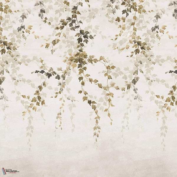 Vine Shadow behang-Coordonne-Curry-Non Woven-M2-Selected Wallpapers-Interiors