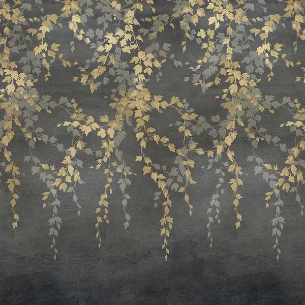 Vine Shadow behang-Coordonne-Gold-Metallics-M2-Selected Wallpapers-Interiors