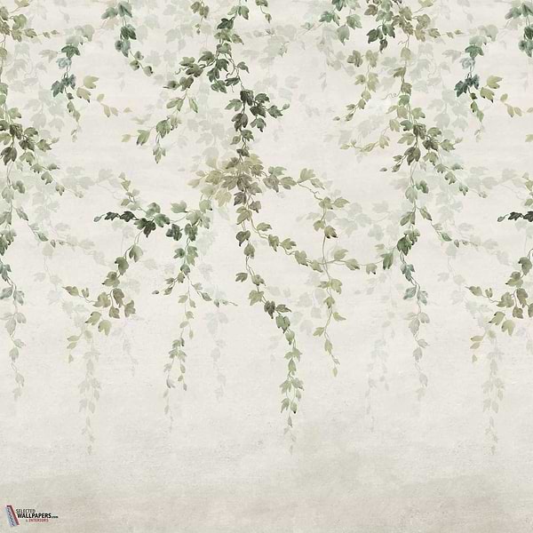 Vine Shadow behang-Coordonne-Green-Non Woven-M2-Selected Wallpapers-Interiors