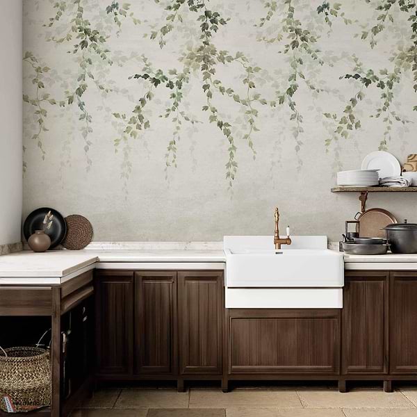 Vine Shadow behang-Coordonne-Selected Wallpapers-Interiors