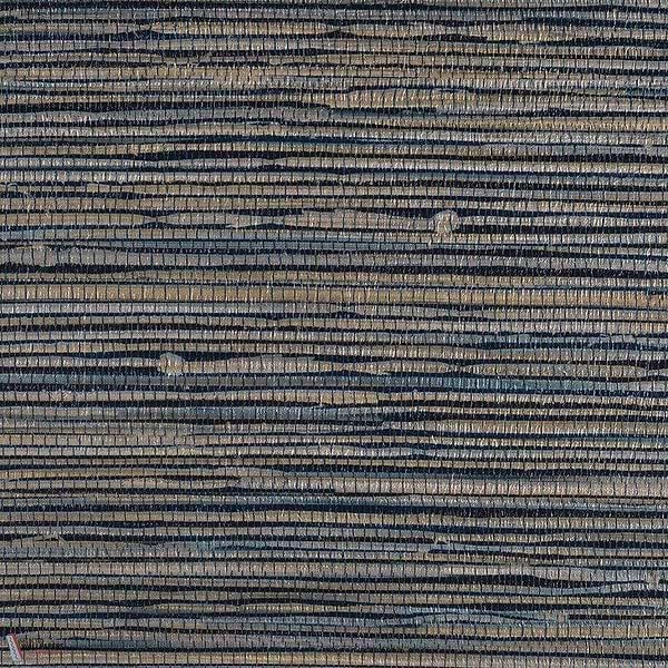 Vinyl Grass Roots-Phillip Jeffries-wallpaper-behang-Tapete-wallpaper-Navy Mod-Rol-Selected Wallpapers