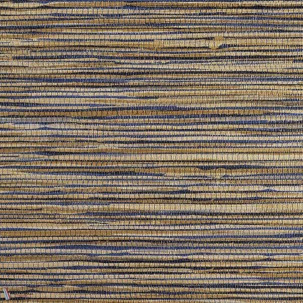 Vinyl Grass Roots-Phillip Jeffries-Tapete-Classic Navy-Rolle-Selected Wallpapers